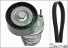 Комплект ременя генератора Audi A2/Seat Ibiza/Skoda Fabia/VW Golf/Polo 1.4/1.6/1.6FSI 97- (6PK 1078) INA 529 0103 10 529 0103 10