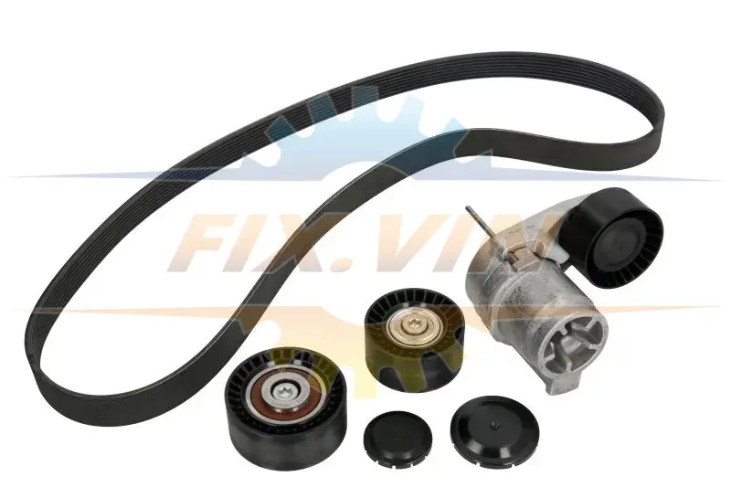 Комплект ременя генератора BMW 5 (F10)/X5 (F15/F85) 3.5i/4.0i 09-, (8PK 1478), N55B30 INA 529 0211 10 (фото 1)