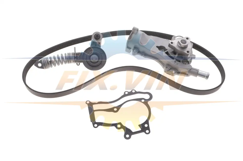 Комплект ременя генератора + помпа Chevrolet Aveo/Opel Astra J 1.4 09- (6PK1405) INA 529 0336 30 (фото 1)