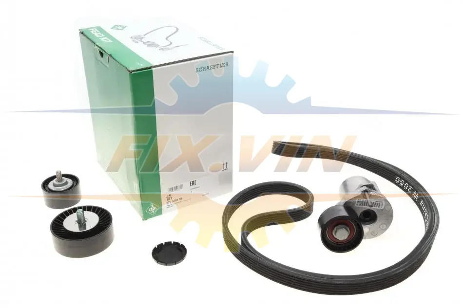 Комплект ременя генератора BMW 3 (E90) 04-11 (6PK1817), N47/M47/N57 INA 529 0368 10 (фото 1)