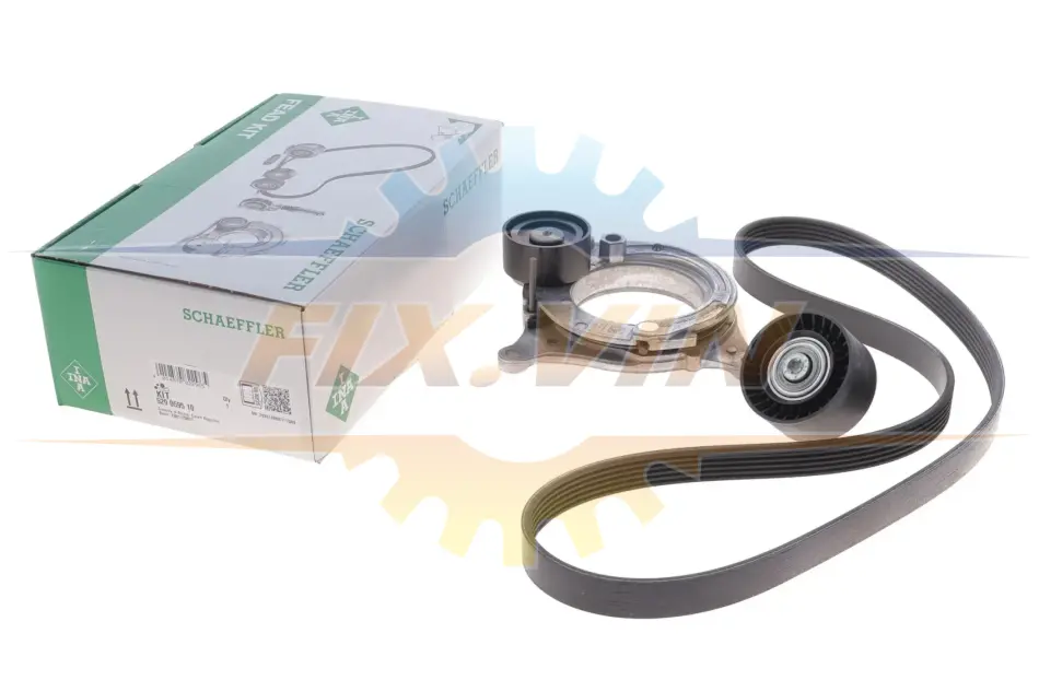Комплект ременя генератора BMW M3 (G20/G80/G28)/X3 M (G01/F97/G09)/X4 M (G02/F98) 19- S58B30 INA 529 0595 10 (фото 1)
