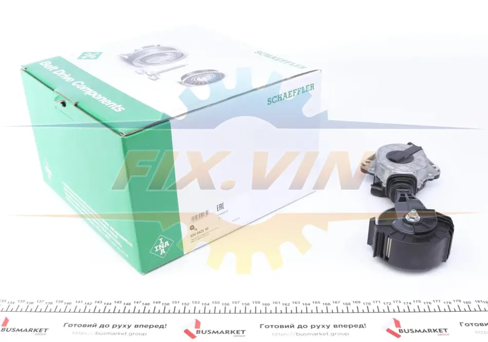 Натяжник ременя генератора Citroen Berlingo/Peugeot Partner 1.6 VTi 09- INA 534 0425 10 (фото 1)