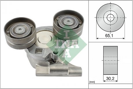 Натяжник ременя генератора Ford Transit V347 2.2TDCI 11- INA 534 0682 10