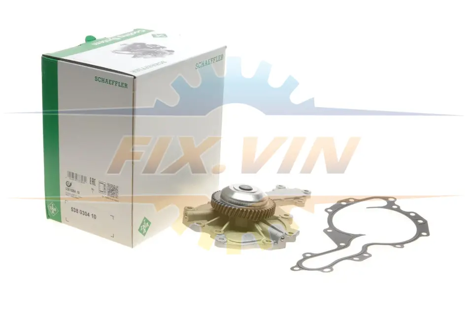 Помпа води Opel Signum/Vectra 3.0 CDTI 03-08 INA 538 0304 10 (фото 1)
