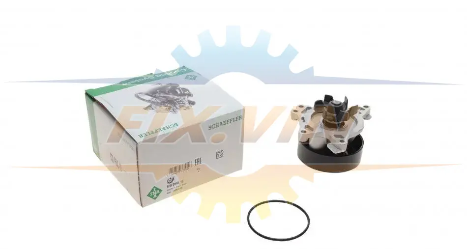 Помпа води Toyota Avensis 00-08/Corolla 1.4-1.8 VVT-i 99-07(для полікліно-ременного приводу) INA 538 0548 10 (фото 1)