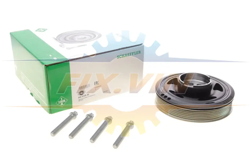 Шків колінвалу BMW 1 (F20/F21)/X1 (F48) 14- (150x41.5) (5PK) (з болтом), B37 D15 A INA 544 0129 20 (фото 1)