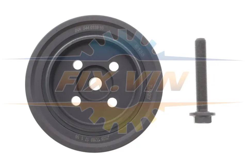 Шків колінчастого валу Ford Transit Connect 1.8 TDCi 02-13 (з болтом) INA 544 0139 20 (фото 1)
