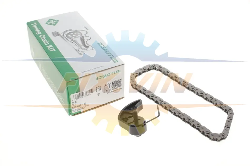 Комплект цепи, привод масляного насоса VAG 1.6/1.8 20V/2.0 1.9TDI (пр-во) INA 559 0067 10 (фото 1)