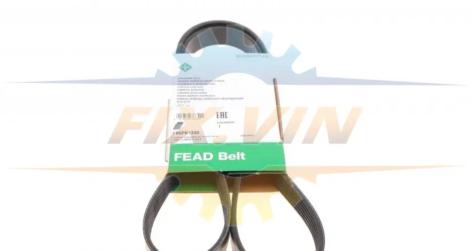 Ремінь генератора Ford Transit 2.0 EcoBlue 15- INA FB 6PK1340 (фото 1)