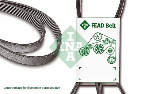 Ремінь генератора Mazda CX-7 2.2D 09-13 (8PK1295) INA FB 8PK1295