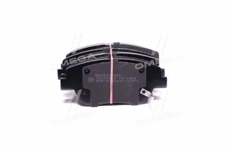 Колодки гальмівні передні дискові HYUNDAI, KIA (вир-во Jakoparts) JAKOPARTS J3600314
