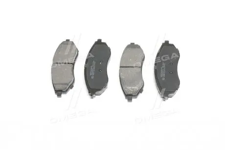 Колодка торм. диск. Chevrolet, Daewoo передн. (пр-во Jakoparts) JAKOPARTS J3600911