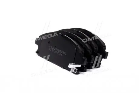 Колодки гальмівні дискові передні NISSAN (вир-во Jakoparts) JAKOPARTS J3601090