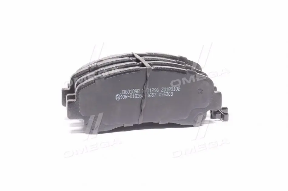 Колодки гальмівні Nissan QASHQAI (J10, JJ10) 07-; X-TRAIL (T30, T31) 01- (вир-во Jakoparts) JAKOPARTS J3601098 (фото 1)