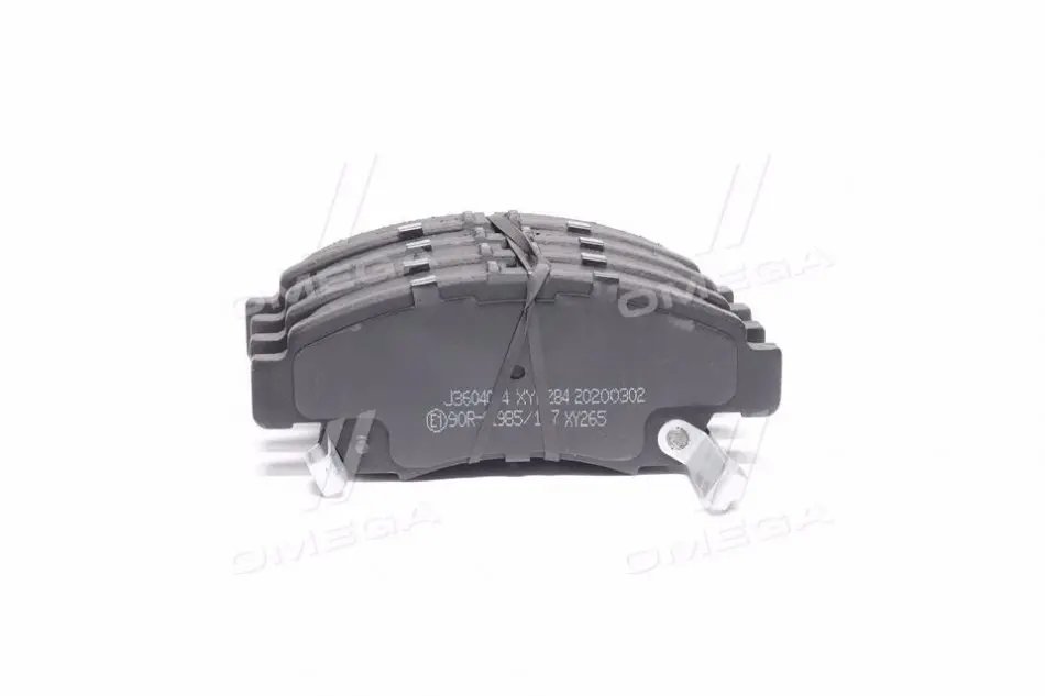 Колодки гальмівні передні дискові HONDA CIVIC, JAZZ, LOGO 02- (вир-во Jakoparts) JAKOPARTS J3604034 (фото 1)
