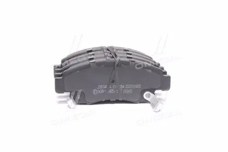 Колодки гальмівні передні дискові HONDA CIVIC, JAZZ, LOGO 02- (вир-во Jakoparts) JAKOPARTS J3604034