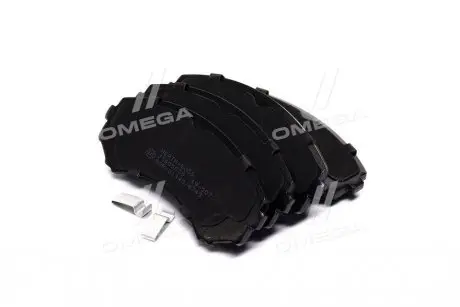 Колодки тормозные дисковые передние MITSUBISHI (пр-во Jakoparts) JAKOPARTS J3605038