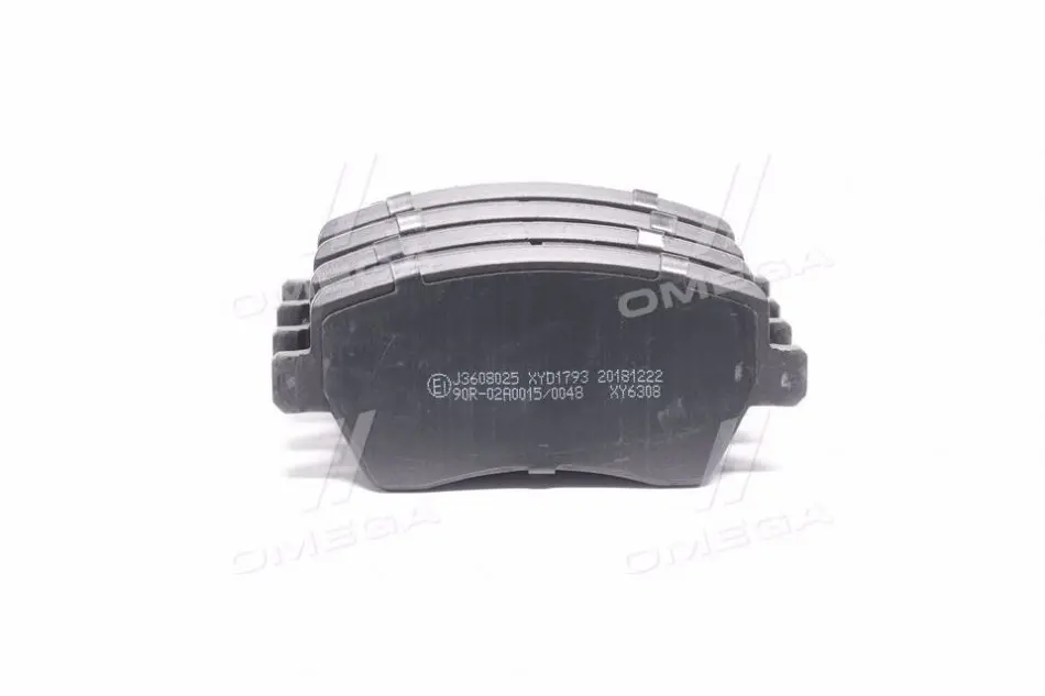 Колодки гальмівні Nissan MICRA (K13) 10-; NOTE 13-; Suzuki SWIFT 05- (вир-во Jakoparts) JAKOPARTS J3608025 (фото 1)