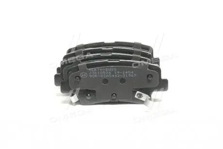 Колодки тормозные дисковые задн. HYUNDAI, KIA (пр-во Jakoparts) JAKOPARTS J3610526