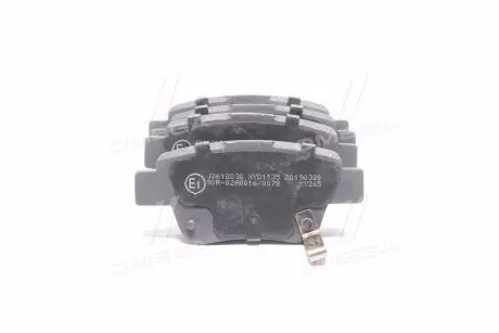 Колодки гальмівні Toyota AVENSIS (вир-во Jakoparts) JAKOPARTS J3612030