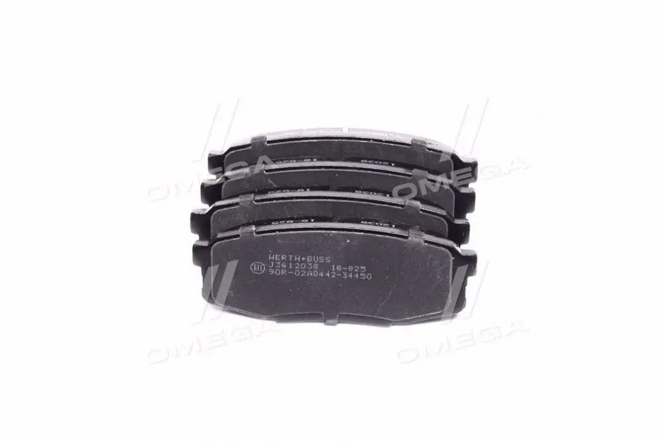 Колодки гальмівні задні дискові TOYOTA LAND CRUISER 200 08- (вир-во Jakoparts) JAKOPARTS J3612038 (фото 1)