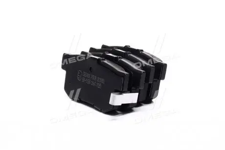 Колодки гальмівні дискові задні HONDA ACCORD (вир-во Jakoparts) JAKOPARTS J3614008