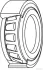 Пiдшипник ступицi JAKOPARTS J4709001 (фото 2)