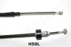 HYUNDAI трос ручн.гальма лів.Getz 05- (бараб з ABS) JAPANPARTS BCH50L (фото 2)