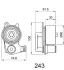Натяжитель JAPANPARTS BE243 (фото 3)