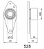 Натяжитель JAPANPARTS BE528 (фото 2)