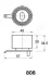 Натяжитель JAPANPARTS BE808 (фото 3)