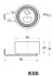 Натяжитель JAPANPARTS BEK05 (фото 3)