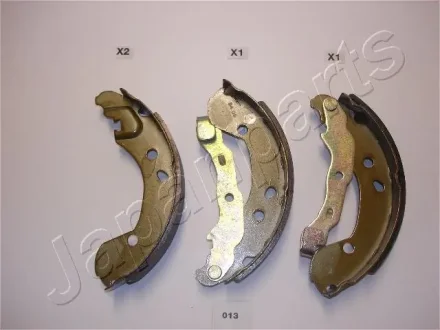 Комлект тормозных накладок JAPANPARTS GF013AF
