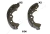 Комлект тормозных накладок JAPANPARTS GF104AF (фото 1)