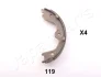 Комлект тормозных накладок JAPANPARTS GF119AF (фото 1)