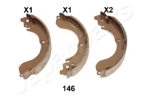Комлект тормозных накладок JAPANPARTS GF146AF