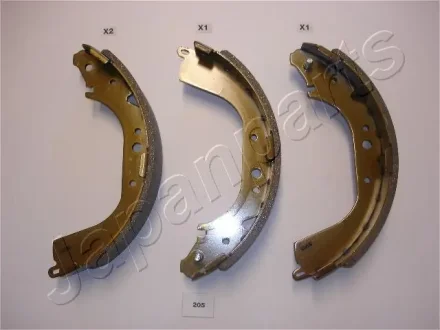 Комлект тормозных накладок JAPANPARTS GF205AF