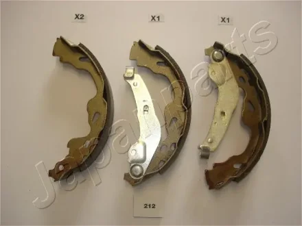 Комлект тормозных накладок JAPANPARTS GF212AF