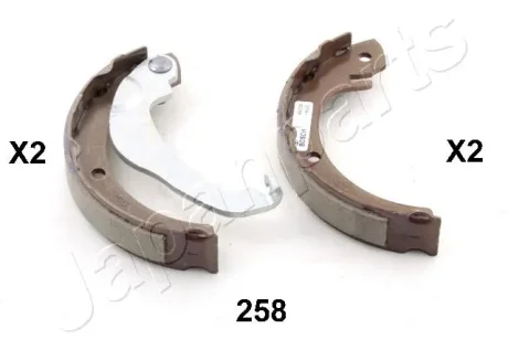 Комлект тормозных накладок JAPANPARTS GF258AF