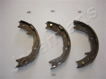 Комлект тормозных накладок JAPANPARTS GF507AF