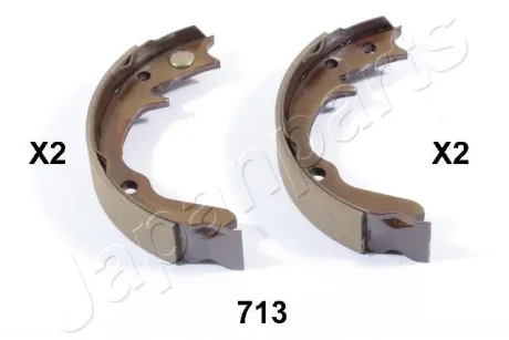 Комлект тормозных накладок JAPANPARTS GF713AF