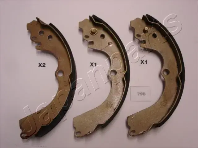 Комлект тормозных накладок JAPANPARTS GF798AF (фото 1)