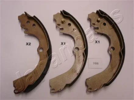 Комлект тормозных накладок JAPANPARTS GF798AF