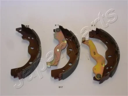 Комлект тормозных накладок JAPANPARTS GF817AF