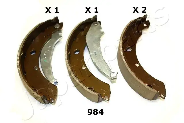 VW щоки гальмівні задн.Polo 09-,SKODA Rapid JAPANPARTS GF984AF (фото 1)