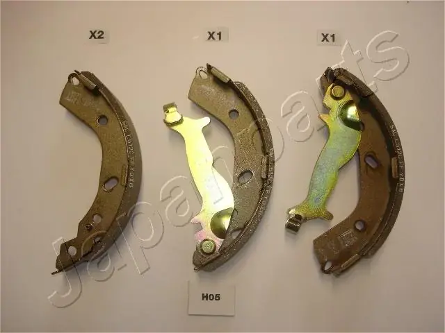 Комлект тормозных накладок JAPANPARTS GFH05AF (фото 1)