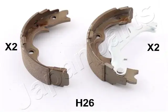 Комлект тормозных накладок JAPANPARTS GFH26AF (фото 1)