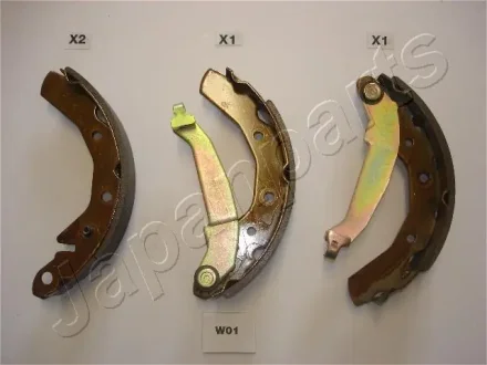 Комлект тормозных накладок JAPANPARTS GFW01AF