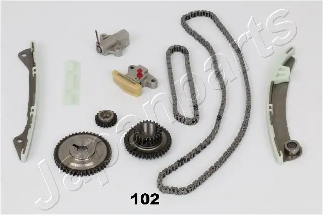 Комплект цепи привода распредвала JAPANPARTS KDK102 (фото 1)