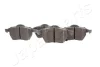 Комплект тормозных колодок JAPANPARTS PA0004AF (фото 1)